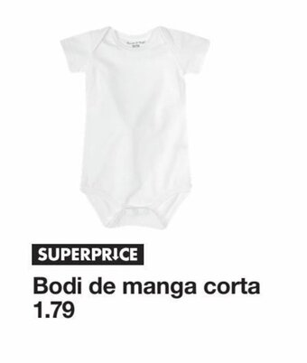Zeeman Bodi de manga corta oferta