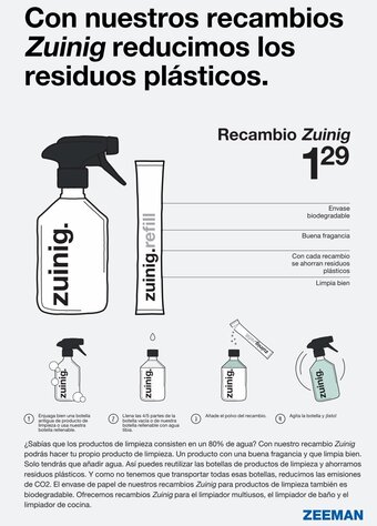 Zeeman Recambio Zuinig oferta
