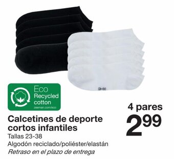 Zeeman Calcetines de deporte cortos infantiles oferta