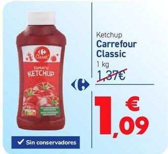 Carrefour Ketchup carrefour classic oferta