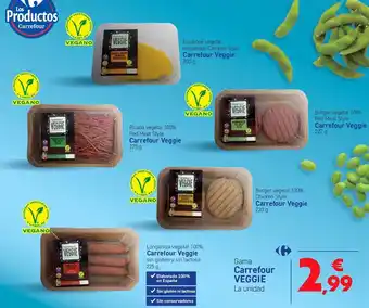 Carrefour Gama carrefour veggie oferta