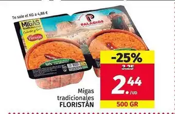Maskom Supermercados Migas Tradicionales Floristán oferta