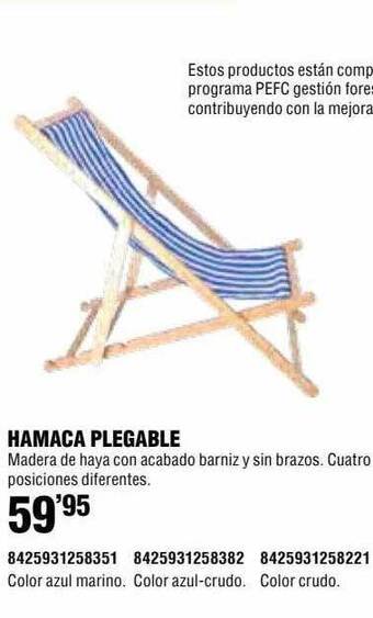 Optimus Hamaca Plegable oferta