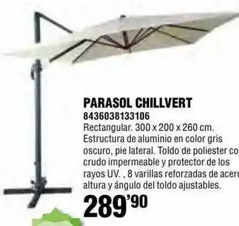 Optimus Parasol Chillvert oferta