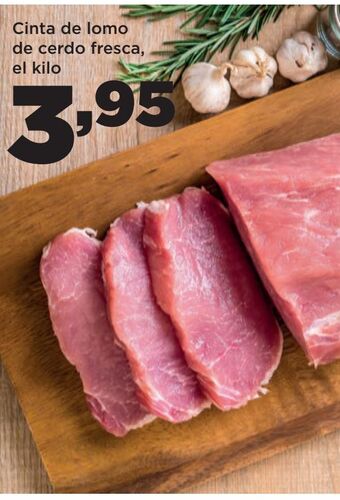 Alimerka Cinta de lomo de cerdo fresca oferta