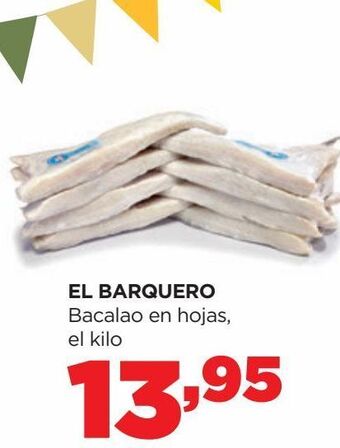Alimerka Bacalao el barquero oferta