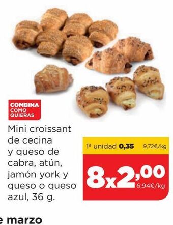 Alimerka Mini croissant oferta