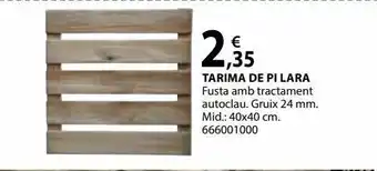 Fes Més Tarima de madera oferta
