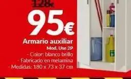 Embargos a lo bestia Armario auxiliar blanco oferta