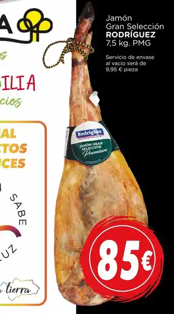 Supermercados Piedra Jamón rodríguez oferta