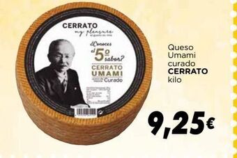 Supermercados Piedra Queso curado cerrato oferta