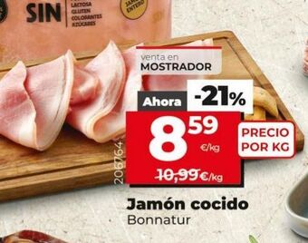Maxi Dia Jamón cocido bonnatur oferta
