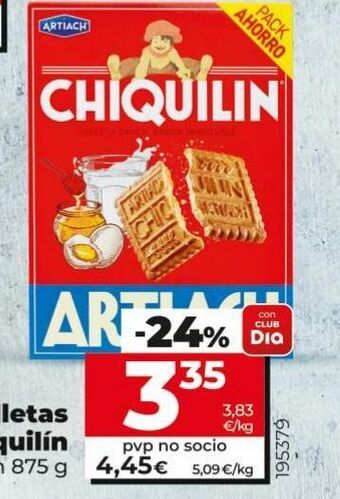 La Plaza de DIA Galletas artiach oferta
