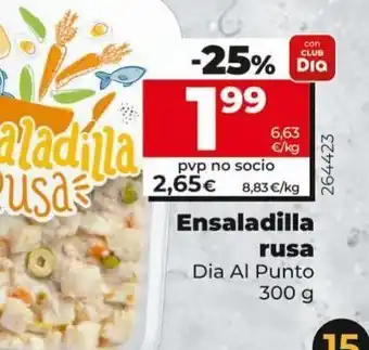 Maxi Dia Ensaladilla rusa dia al punto 300g oferta