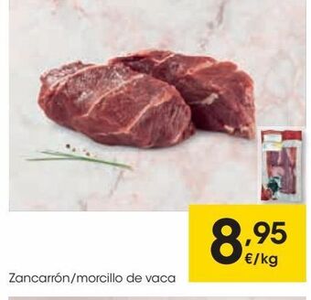 Eroski Zancarrón/morcillo de vaca oferta