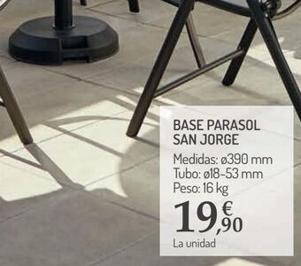 Carrefour Base parasol san jorge oferta