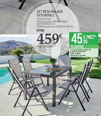 Carrefour Set new malaga extensible oferta
