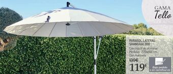Carrefour Parasol lateral shanghai 300 oferta
