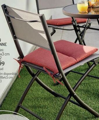 Carrefour Silla plegable acero málaga oferta