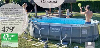 Carrefour Piscina tubular ovalada ''bestway'' oferta