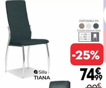 Conforama Silla de comedor oferta