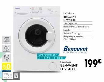 Conforama Lavadoras benavent oferta