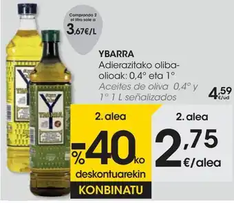 Eroski Aceite de oliva ybarra oferta