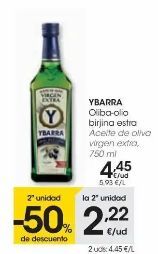 Eroski Aceite de oliva virgen extra ybarra oferta