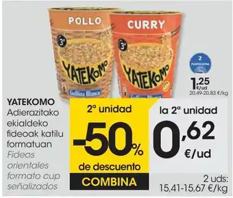 Eroski Fideos orientales yatekomo oferta