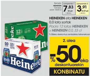Eroski Cerveza heineken oferta