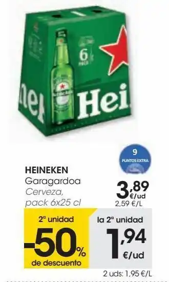Eroski Cerveza heineken oferta