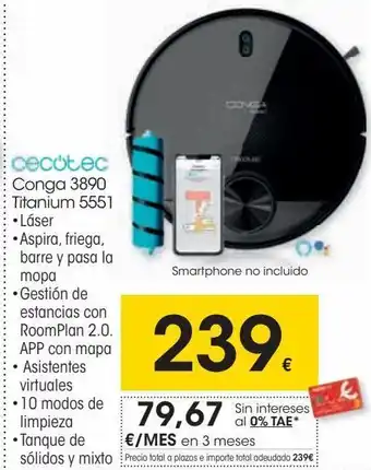 Eroski Conga cecotec oferta