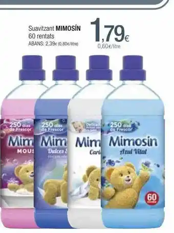 Condis Suavitzant Mimosin 60 Rentats oferta