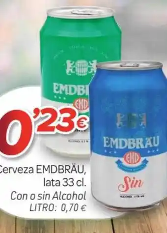 Alsara Supermercados Cervez Emdbräu oferta