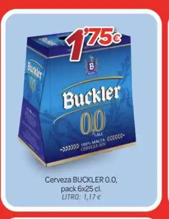 Alsara Supermercados Cerveza Buckler 0.0 oferta