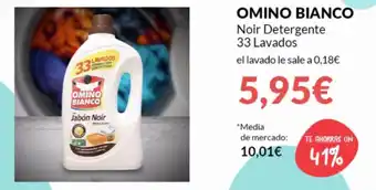 PrimaPrix Omino Bianco Noir Detergente 33 Lavados oferta