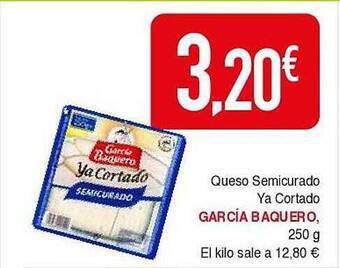 Masymas Queso Semicurado Ya Cortado Garcia Baquero oferta