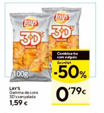 Caprabo Chips lay's oferta