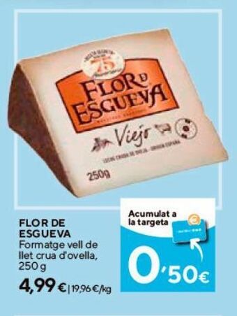 Caprabo Queso viejo flor de esgueva oferta