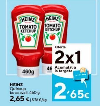 Caprabo Ketchup heinz oferta