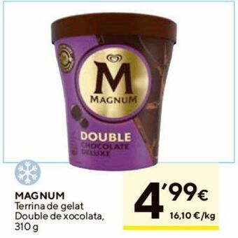 Caprabo Tarrina de helado magnum oferta