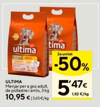 Caprabo Comida para perros última oferta