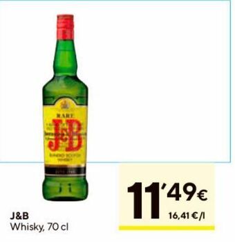 Caprabo Whisky j&b oferta