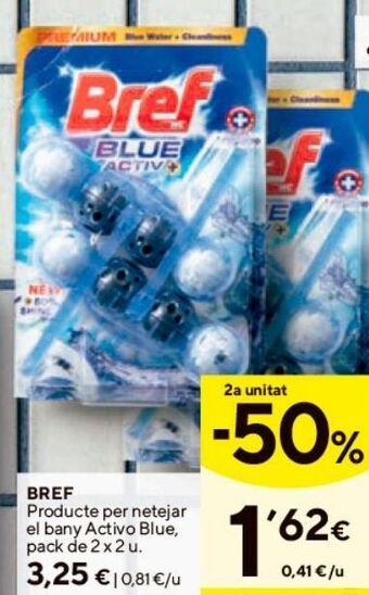 Caprabo Productos de limpieza bref oferta