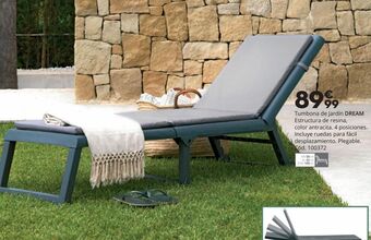 Conforama Tumbonas de jardín dream oferta