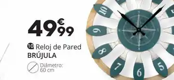 Conforama Reloj de pared brujula oferta