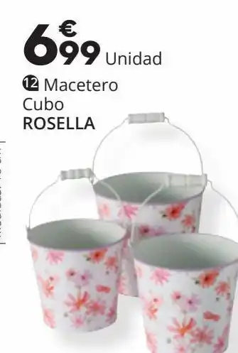 Conforama Macetero cubo rosella oferta