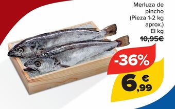 Carrefour Merluza de pincho oferta
