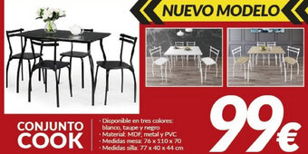 Embargos a lo bestia Conjunto Cook oferta