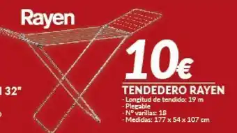Embargos a lo bestia Tendedero Rayen oferta